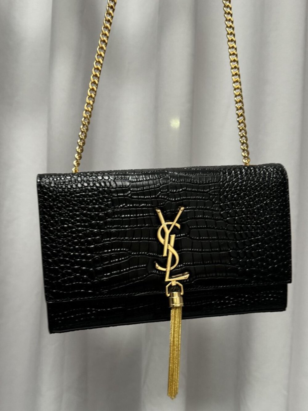 Yves Saint Laurent black shoulder bag